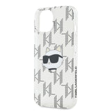 Husa pentru iPhone 15, Karl Lagerfeld IML Lux (KLHCP15SHKLPCHT), transparenta