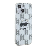 Husa pentru iPhone 15, Karl Lagerfeld IML Lux (KLHCP15SHKLPCHT), transparenta