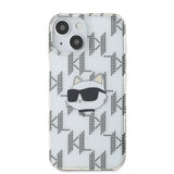 Husa pentru iPhone 15, Karl Lagerfeld IML Lux (KLHCP15SHKLPCHT), transparenta