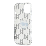 Husa pentru iPhone 15, Karl Lagerfeld IML Lux (KLHCP15SHKLPCHT), transparenta