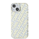 Husa pentru iPhone 15, Karl Lagerfeld IML Lux (KLHCP15SHKFOEMD), auriu