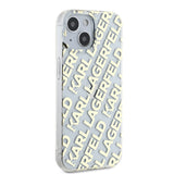Husa pentru iPhone 15, Karl Lagerfeld IML Lux (KLHCP15SHKFOEMD), auriu