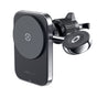 Suport auto Acefast cu Incarcare Wireless (D18), pentru iPhone, 2in1 Incarcare Wireless rapida, pentru Air Vant, Clip blocare, negru
