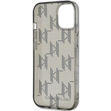 Husa pentru iPhone 15, Karl Lagerfeld IML Lux (KLHCP15SHKDPNSK), negru