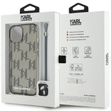 Husa pentru iPhone 15, Karl Lagerfeld IML Lux (KLHCP15SHKDPNSK), negru