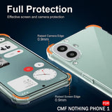 Husa pentru Nothing CMF Phone 1, Techsuit Shockproof Clear Silicone, transparenta
