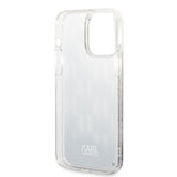 Husa pentru iPhone 14 Pro Max, Karl Lagerfeld Hardcase Liquid Glitter (KLHCP14XLMNMK), negru