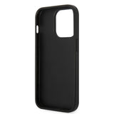 Husa pentru iPhone 14 Pro Max, Karl Lagerfeld Saffiano (KLHCP14XSAPCHK), negru