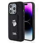 Husa pentru iPhone 15 Pro, Karl Lagerfeld Saffiano Gripstand (KLHCP15LGSACHPK), negru