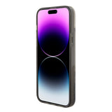 Husa pentru iPhone 15 Plus, Karl Lagerfeld Hardcase Liquid Glitter (KLHCP15MLKCNSK), transparenta