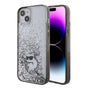 Husa pentru iPhone 15 Plus, Karl Lagerfeld Hardcase Liquid Glitter (KLHCP15MLKCNSK), transparenta