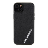 Husa pentru iPhone 15 Plus, Karl Lagerfeld 3D Design (KLHCP15M3DMKRLK), negru
