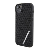 Husa pentru iPhone 15 Plus, Karl Lagerfeld 3D Design (KLHCP15M3DMKRLK), negru