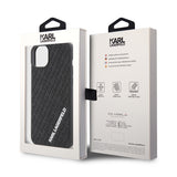 Husa pentru iPhone 15 Plus, Karl Lagerfeld 3D Design (KLHCP15M3DMKRLK), negru
