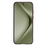 Husa pentru Huawei Pura 70 Ultra, Techsuit Carbonite FiberShell, rosu inchis