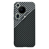 Husa pentru Huawei Pura 70 Ultra, Techsuit Carbonite FiberShell, gri
