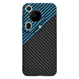 Husa pentru Huawei Pura 70 Ultra, Techsuit Carbonite FiberShell, bleu