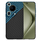 Husa pentru Huawei Pura 70 Ultra, Techsuit Carbonite FiberShell, bleu
