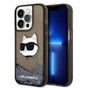 Husa pentru iPhone 14 Pro Max, Karl Lagerfeld Hardcase Glitter (KLHCP14XLNCHCK), negru
