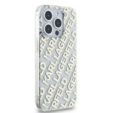 Husa pentru iPhone 15 Pro, Karl Lagerfeld IML Lux (KLHCP15LHKFOEMD), auriu