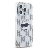 Husa pentru iPhone 15 Pro, Karl Lagerfeld IML Lux (KLHCP15LHKLPCHT), transparenta