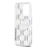 Husa pentru iPhone 15 Pro, Karl Lagerfeld IML Lux (KLHCP15LHKLPCHT), transparenta
