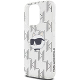 Husa pentru iPhone 15 Pro Max, Karl Lagerfeld IML Lux (KLHCP15XHKLPCHT), transparenta