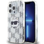 Husa pentru iPhone 15 Pro Max, Karl Lagerfeld IML Lux (KLHCP15XHKLPCHT), transparenta