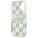 Husa pentru iPhone 16, Karl Lagerfeld IML Lux Electroplated (KLHCP16SHKLPKHT), transparenta