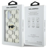 Husa pentru iPhone 16, Karl Lagerfeld IML Lux Electroplated (KLHCP16SHKLPKHT), transparenta