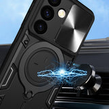 Husa pentru OPPO A40 4G, Techsuit CamGuard Pro, albastru
