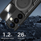 Husa pentru OPPO A40 4G, Techsuit CamGuard Pro, albastru