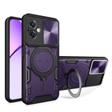 Husa pentru OPPO A40 4G, Techsuit CamGuard Pro, albastru