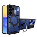 Husa pentru Samsung Galaxy A16 4G, Techsuit CamGuard Pro, albastru