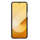 Husa pentru Samsung Galaxy Z Flip6, Techsuit Carbonite FiberShell, cyan