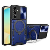 Husa pentru Samsung Galaxy S24 FE, Techsuit CamGuard Pro, albastru