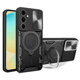 Husa pentru Samsung Galaxy S24 FE, Techsuit CamGuard Pro, albastru