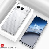 Husa pentru OnePlus Nord 4, Techsuit Shockproof Clear Silicone, transparenta