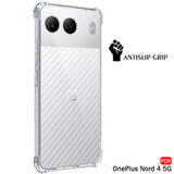 Husa pentru OnePlus Nord 4, Techsuit Shockproof Clear Silicone, transparenta