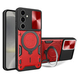 Husa pentru Samsung Galaxy S24, Techsuit CamGuard Pro, albastru