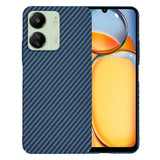 Husa pentru Xiaomi Redmi 13C 4G, Techsuit Carbonite FiberShell, cyan