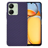 Husa pentru Xiaomi Redmi 13C 4G, Techsuit Carbonite FiberShell, cyan