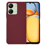 Husa pentru Xiaomi Redmi 13C 4G, Techsuit Carbonite FiberShell, rosu