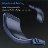 Husa pentru Samsung Galaxy S25, Techsuit Carbon Silicone, albastru