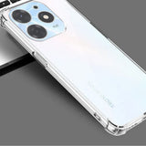 Husa pentru Infinix Hot 40i, Techsuit Shockproof Clear Silicone, transparenta