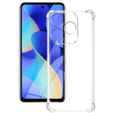 Husa pentru Infinix Hot 40i, Techsuit Shockproof Clear Silicone, transparenta