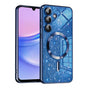 Husa pentru Samsung Galaxy A15 4G, Techsuit Lux Glitter MagSafe, albastru