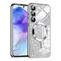 Husa pentru Samsung Galaxy A55 5G, Techsuit Lux Glitter MagSafe, argintiu