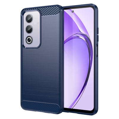 Husa pentru OPPO A80 5G, Techsuit Carbon Silicone, albastru