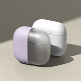 Husa casti pentru AirPods 4, Ringke, Silicone Light, mov
